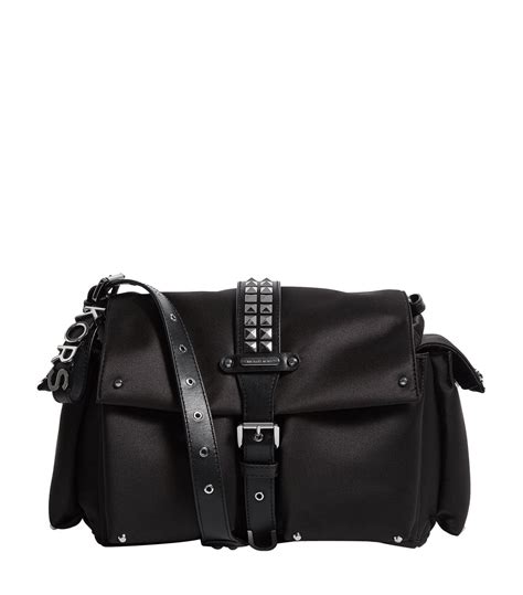 michael kors olivia messenger bag|Michael Michael Kors Olivia Studded Nylon Messenger Bag In .